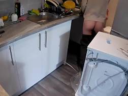 wife seduces kitchen