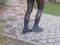 public lace pantyhose