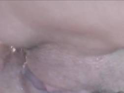 cum pee twat closeup