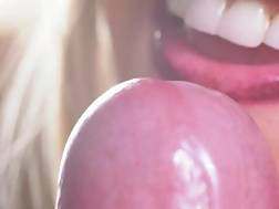 tongue teasing blow