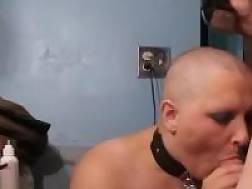 sucks dick shaved bald