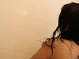 shower latino teases fucks