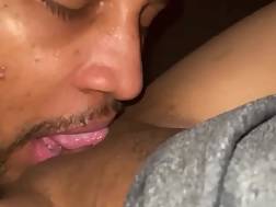 eating latino pussy cums