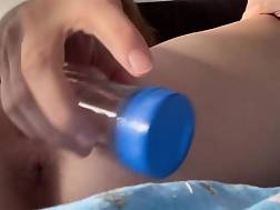 penetrating vagina big glass