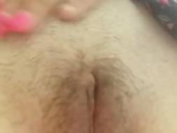 unshaved cunt flashing