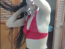 latina undresses dance