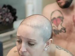penetrated shaving head