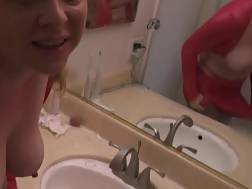 stepsister fucked bathroom