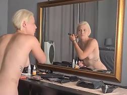 pale small breasts blond