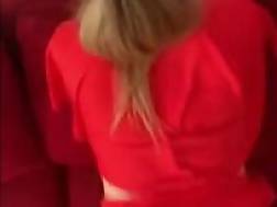 blonde anal dressed gulping