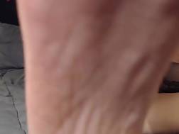 sperm feet milf
