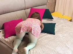 drilled stepmom tights stuck