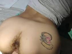 unshaved wanking penetrated