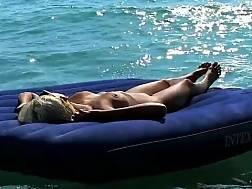 watched beach huge melons