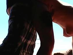 blackhaired drilled beach