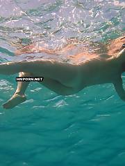 gals swimming naked getting