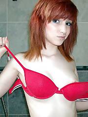 sexy redhaired emo chick