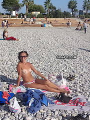 topless gf beach