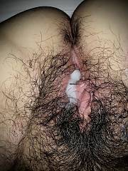 wifes unshaved bush meaty