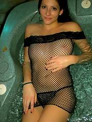 sexy gf hot tub